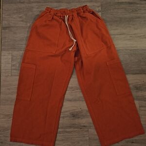 Big Bud Press Orange Drop Pocket Cargo Pants - M